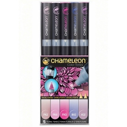 Chameleon Pen Color Tones Floral Tones - sada 5 ks 