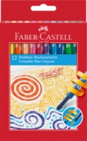 Faber-Castell Twist Voskovky vysúvacie, sada 12 ks