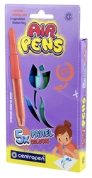 Centropen Blo Pens Pastel Fúkacie fixy, sada 5 ks - pastelové odtiene