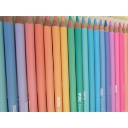 Astra Pastelowe Pastelky v pastelových odtieňoch, sada 50 ks