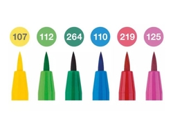 Faber-Castell PITT umelecké perá, sada 6 ks - jarný čas