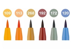 Faber-Castell PITT umelecké perá, sada 6 ks - jesenný zber