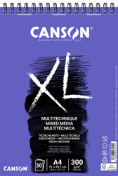 Canson XL Mix Media Skicák 300 g/m², krúžková väzba