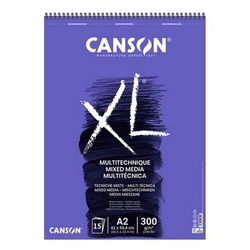 Canson XL Mix Media Skicák 300 g/m², krúžková väzba