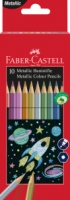 Faber-Castell Pastelky metalické set 10 farebné