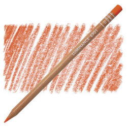 Caran d´Ache Luminance - umelecká pastelka - 533 dark cadmium orange*