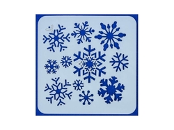 Šablóna Silhouette Snowflakes - Vločky