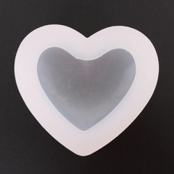 Silikónová forma Srdce 8 x 7 x 3,8 cm