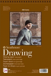 Strathmore Drawing 400 series, 163g/m², 24 listov