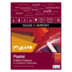 Daler-Rowney Murano Warm Skicár na pastel 30,5 x 22,9 cm, 160 g/m², 30 listov