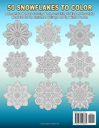 50 Snowflake to color - Kameliya Angelkova