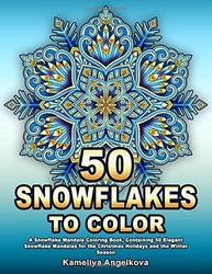 50 Snowflake to color - Kameliya Angelkova