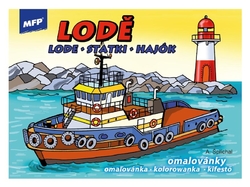 MFP Lode - omaľovánka pre deti