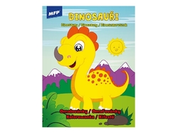 MFP Dinosaury - omaľovánka pre deti - A4