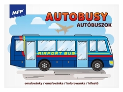 MFP Autobusy - omaľovánka pre deti A5