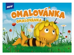 MFP Včielka Maja, omaľovánka pre deti, A5