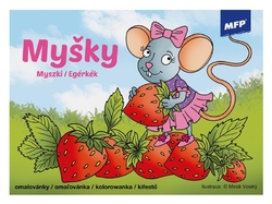 MFP Myšky, omaľovánka pre deti, A5