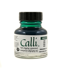Daler-Rowney Calli kaligrafický atrament, 29 ml, rôzne farby, zelená