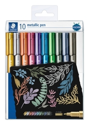 Staedtler metalický popisovač, sada 10 ks