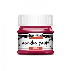 Pentart Acrylic akrylová farba matná, 50 ml - červené víno