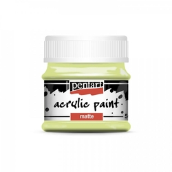 Pentart Acrylic akrylová farba matná, 50 ml - limeta