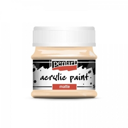 Pentart Acrylic akrylová farba matná, 50 ml - púdrová