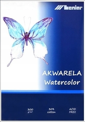 Leniar Watercolor Skicár 300g/m², 10 listov