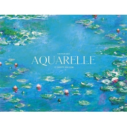 Shkolyaryk Aquarelle Skicár A4+(22,4 x 31,4 cm), 300 g/m², 15 listov