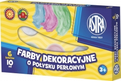 Astra Dekoračné farby perleťové sada 6 ks