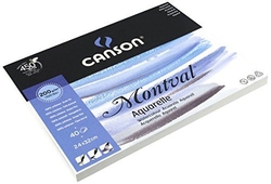 Canson  MONTVAL Aquarelle Skicár 24 x 32 cm, 200 g/m², 40 listov