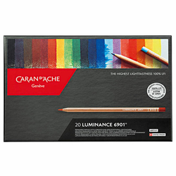 Caran d´Ache Luminance umelecké pastelky, sada 20 ks