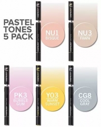 Chameleon Pen Color Tones 5 ks Pastel Tones