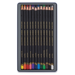 Derwent Chromaflow umelecké pastelky, sada 12 ks
