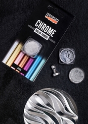 Pentart Chrome Rub-on pigments Pigmentový prášok, 0,5 g