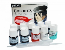 Pébéo Colorex Brilliant Watercolour - atrament, štartovacia sada 8+2 x 20 ml