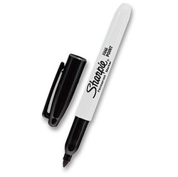 Sharpie Fine Point permanentný popisovač, čierny