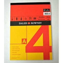 Daler-Rowney Red a yellow, Skicár A4, 150 g/m², 25 listov