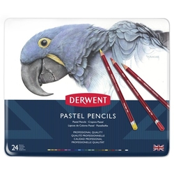 Derwent Pastel Pencil - umelecký pastel v ceruzke, sada 24 ks