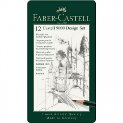 Faber Castel Castell 9000 Design Set ceruzky, sada 12 ks