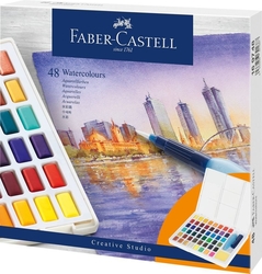 Faber-Castell Akvarelové farby, sada 48 ks
