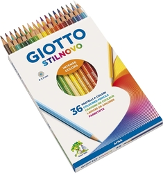 Giotto Stilnovo Pastelky šesťhranné, sada 36 ks