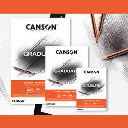 Canson Graduate Sketching Skicár 96 g/m², 40 listov