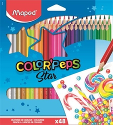 MAPED farebné pastelky, sada 48 ks