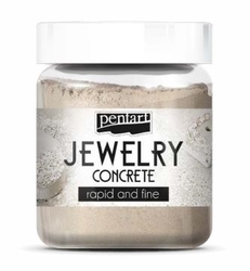 Pentart Jewelry concrete Betón na bižutériu, 600 g