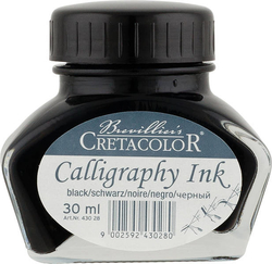 Cretacolor Kaligrafický atrament, 30 ml - čierny