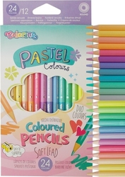 Colorino Pastel pastelky, sada 10 ks - pastelové farby