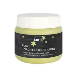 Kreul Acryl Nachtleuchtfarbe, Akrylová farba svietiaca v tme, 150 ml