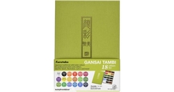 Kuretake Gansai Tambi Akvarel akvarelové farby, sada 18 ks