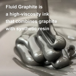 Kuretake Fluid Graphite Tekutý grafit, 60 g - čierny