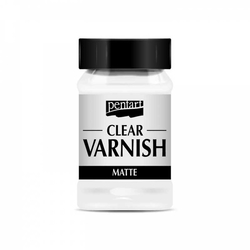 Pentart Clear Varnish matte, Lak matný, 100 ml